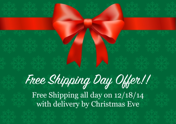 Free shipping day offer